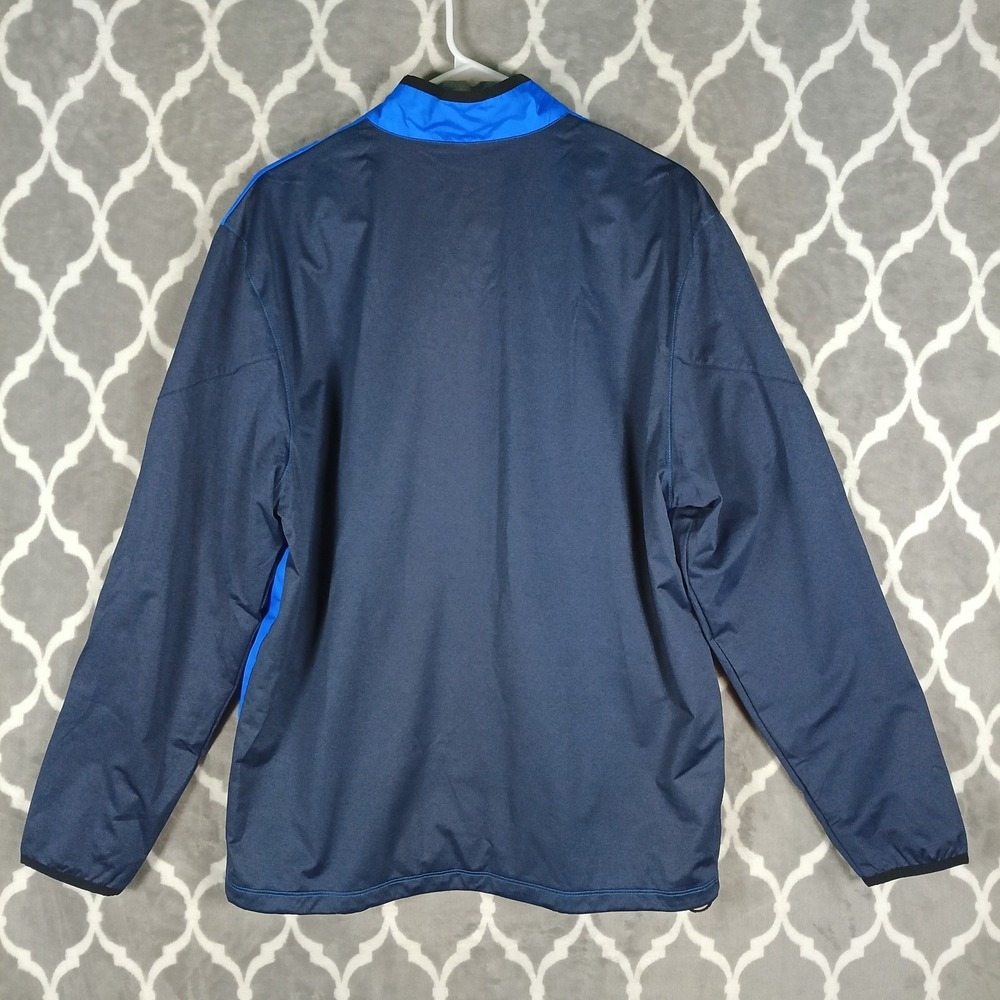 Nike Golf Jacket Men Medium Blue 1/4 Zip Lightweight Performance - Picture 3 of 9